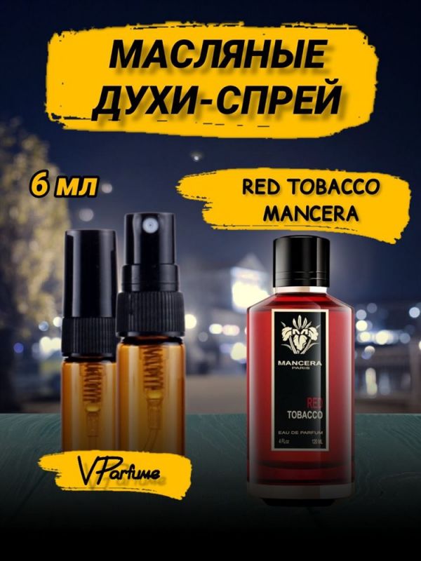 Mancera Red Tobacco oil perfume (6 ml)